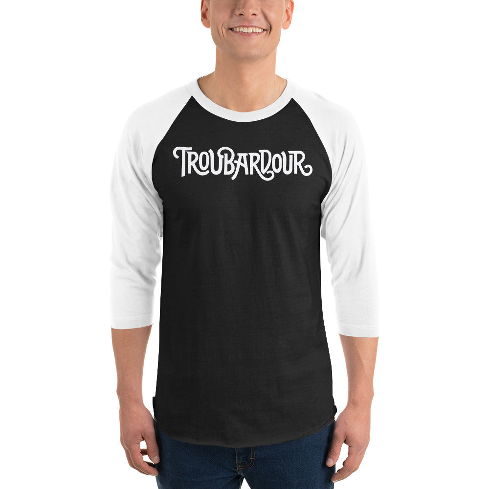 Troubardour 3/4 sleeve raglan shirt